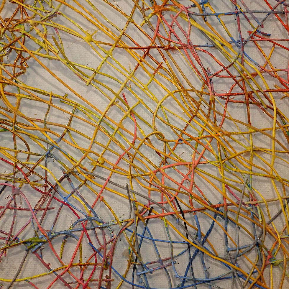 (Detail of "Strike for Yellow")
