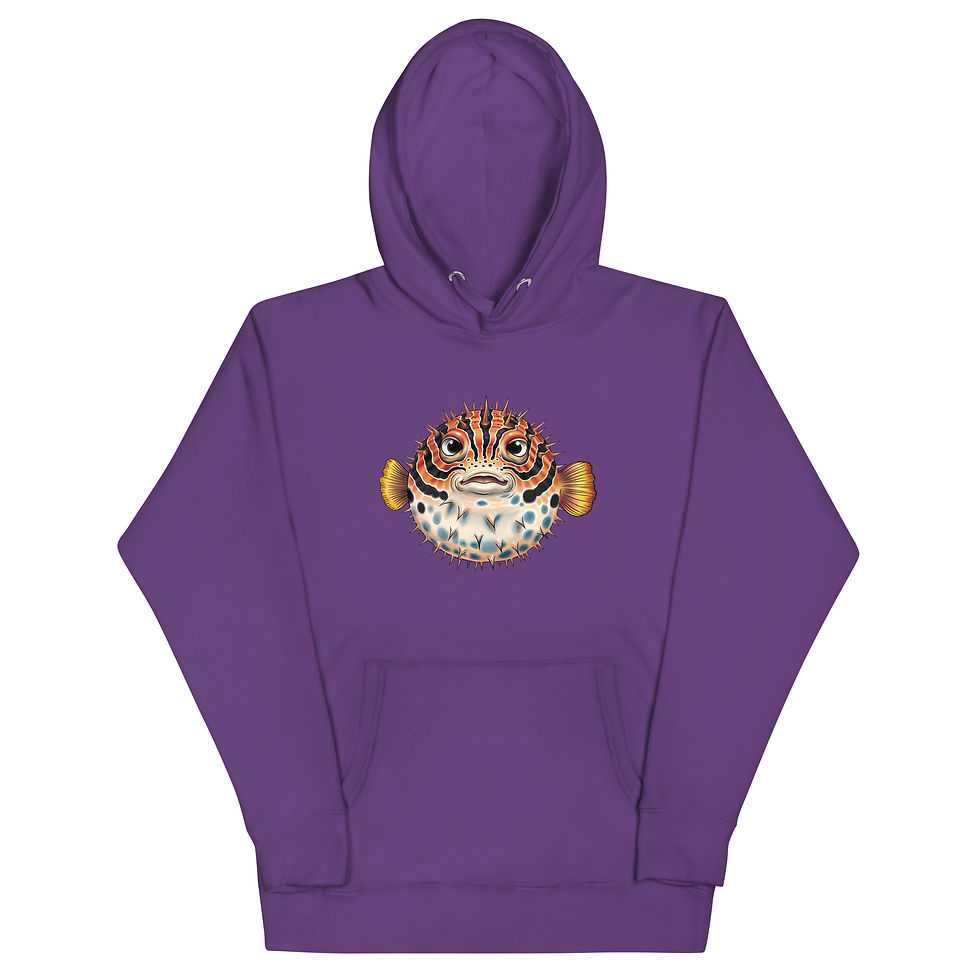 Miniaturbild: Hoodie Kugelfisch