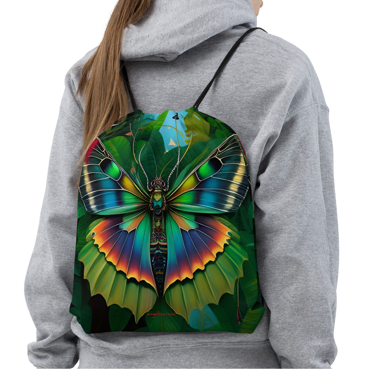 Stoffbeutel Schmetterling