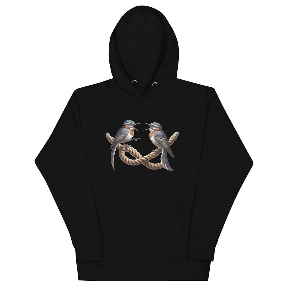 Thumbnail: Hoodie Vögel Disput