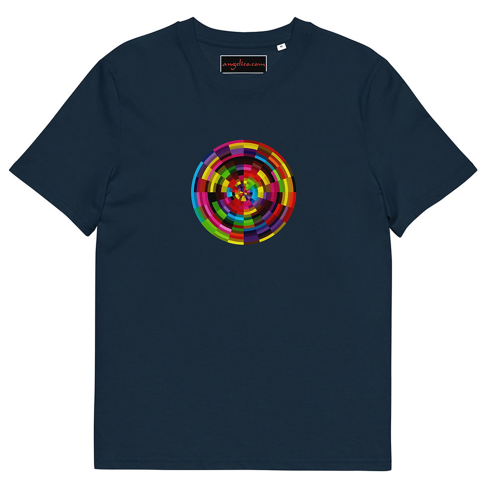 Miniaturbild: Bio-Baumwoll T-Shirt Pixels