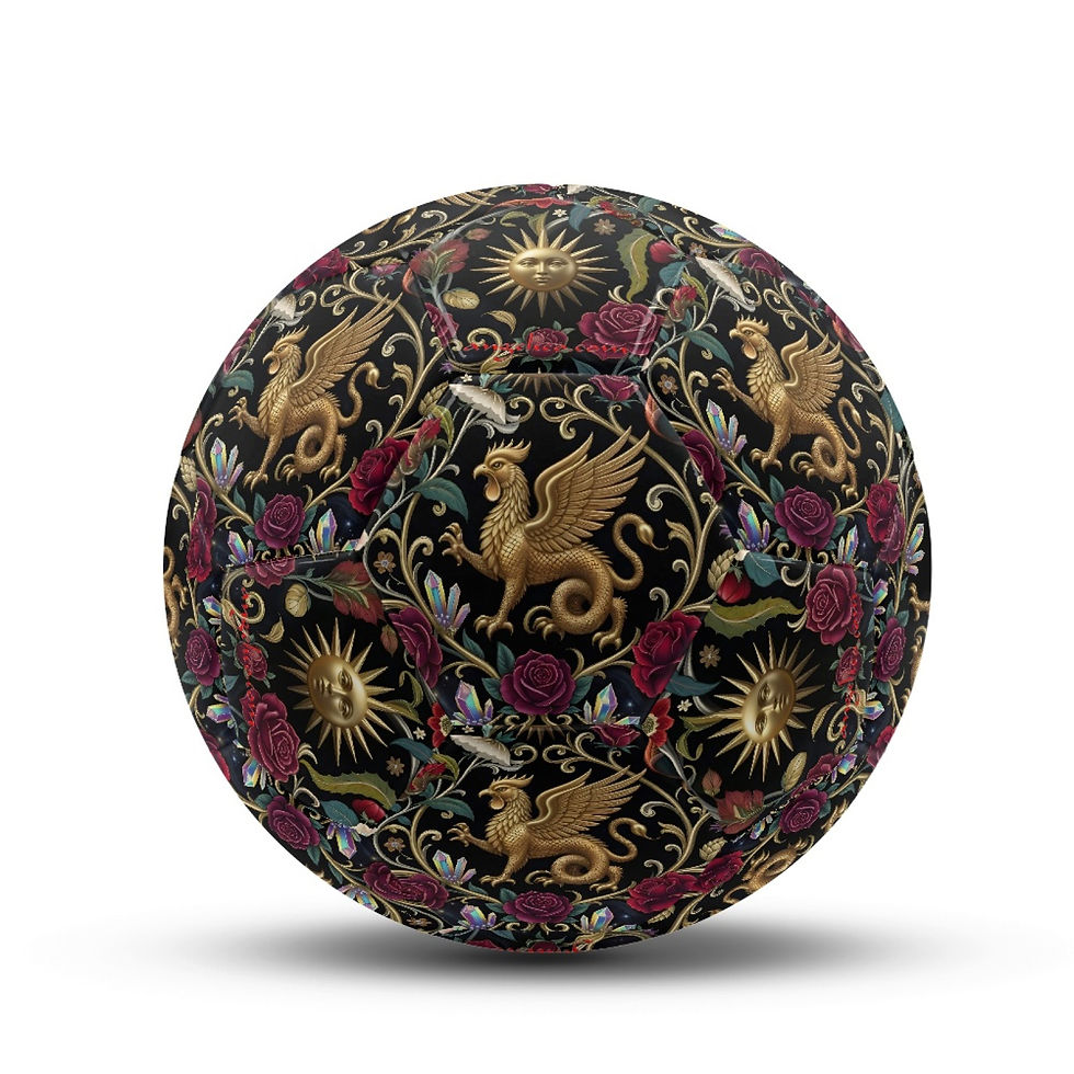 Fussball Sonnenbasilisk schwarz
