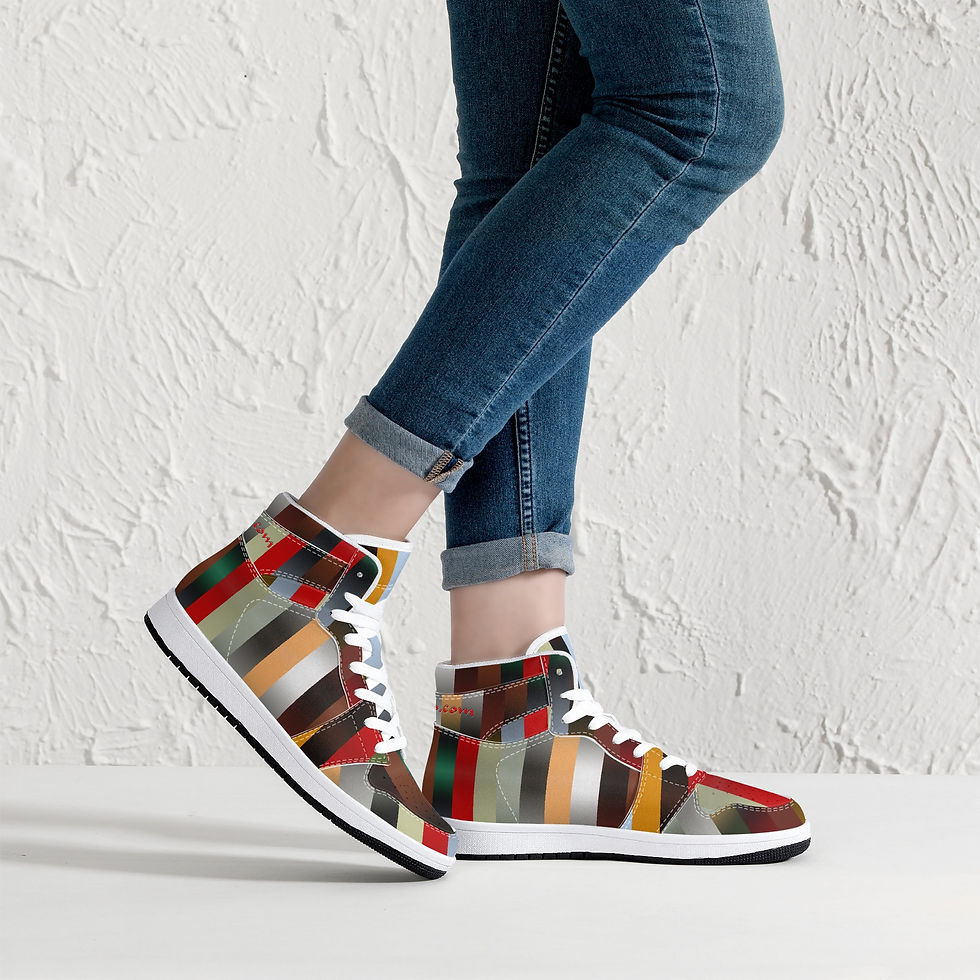Miniaturbild: Sneakers Damen Highflyer Streifen dégradé
