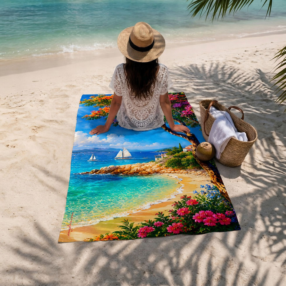 Strandtuch Der Strand