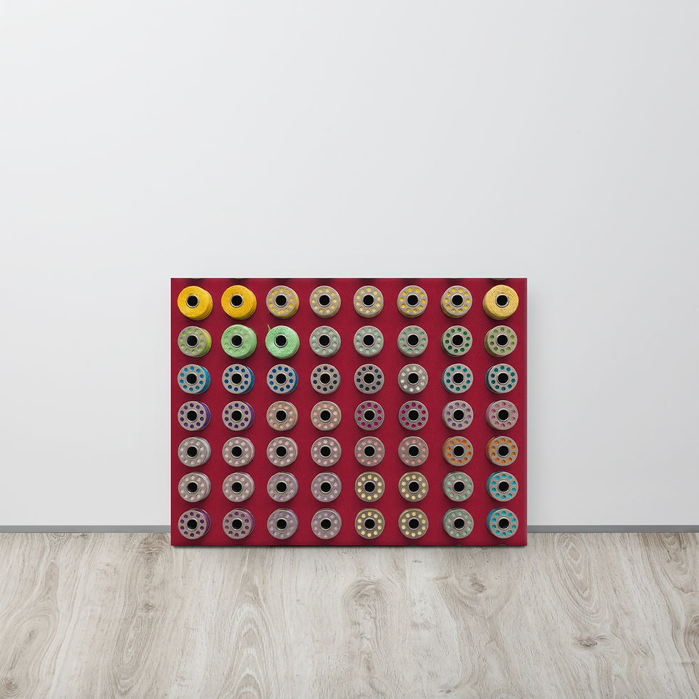 Miniaturbild: Wandbild Bobine bordeaux