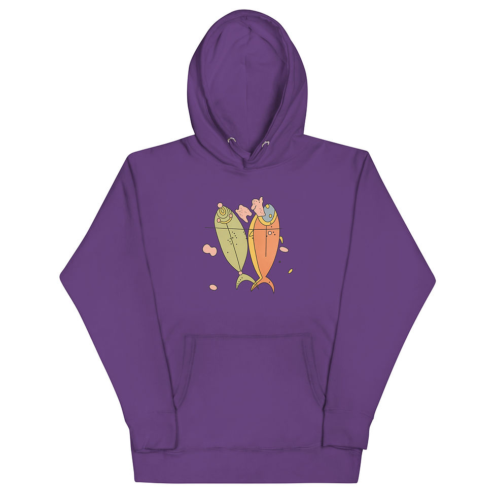Miniaturbild: Hoodie Rapa Nui Fische