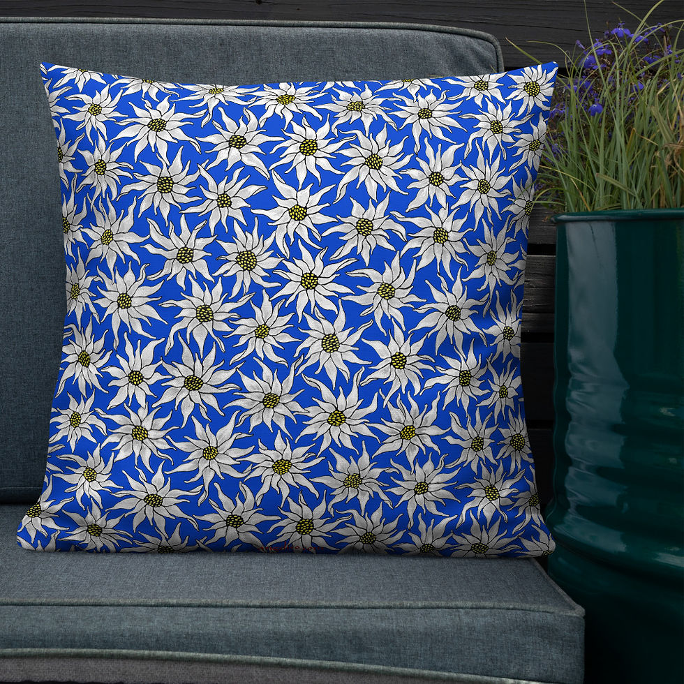 Thumbnail: Deco Cushion Edelweiss