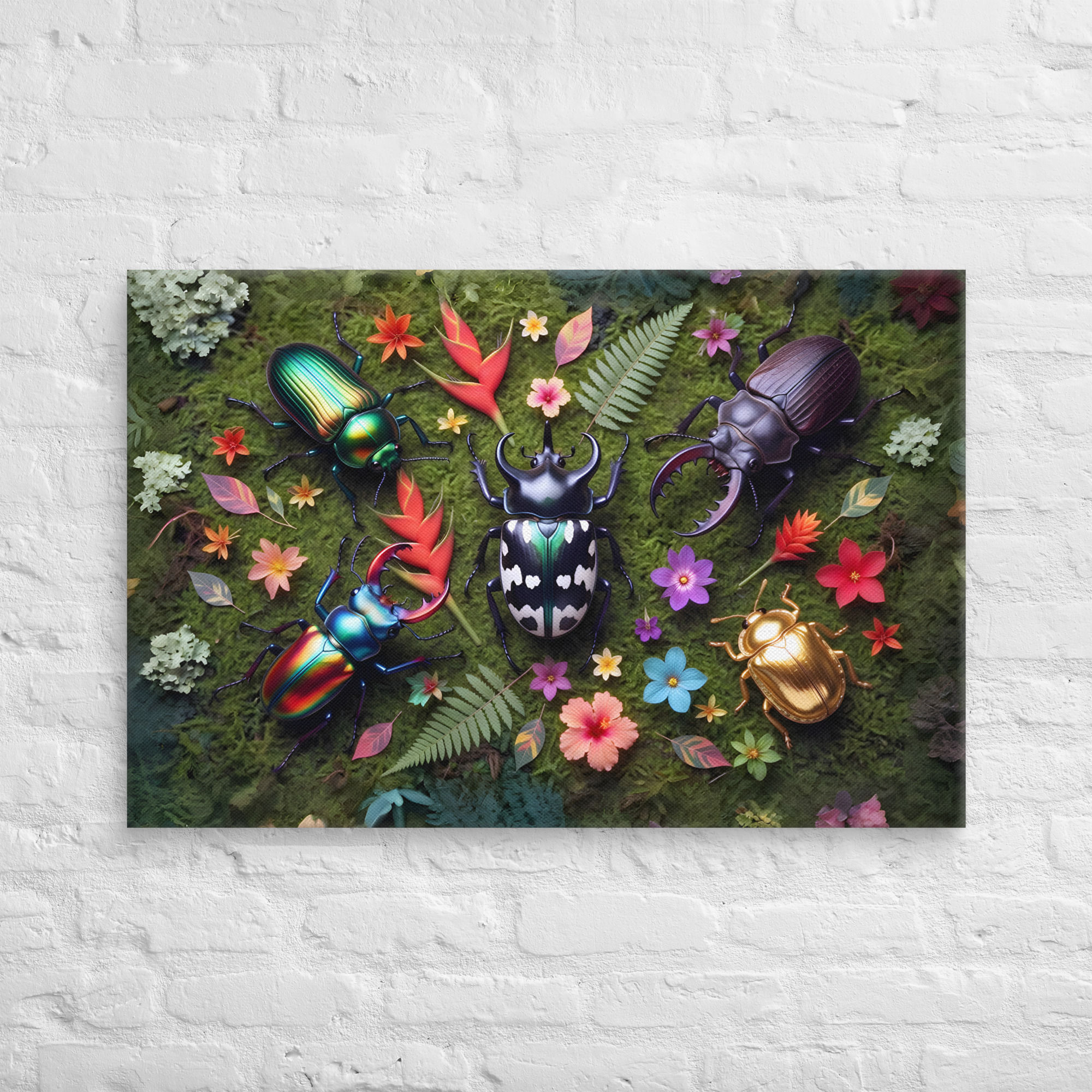 Wandbild Käfer