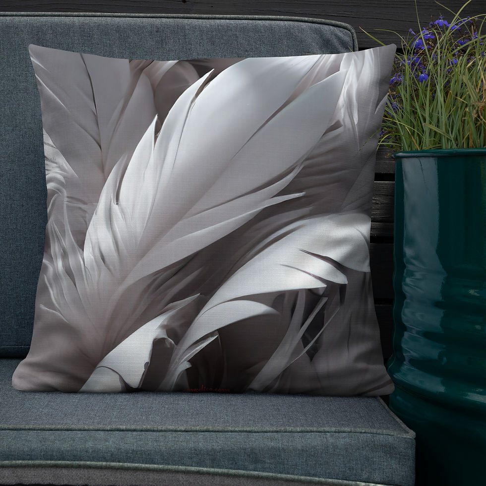 Thumbnail: Deco Cushion Feathers