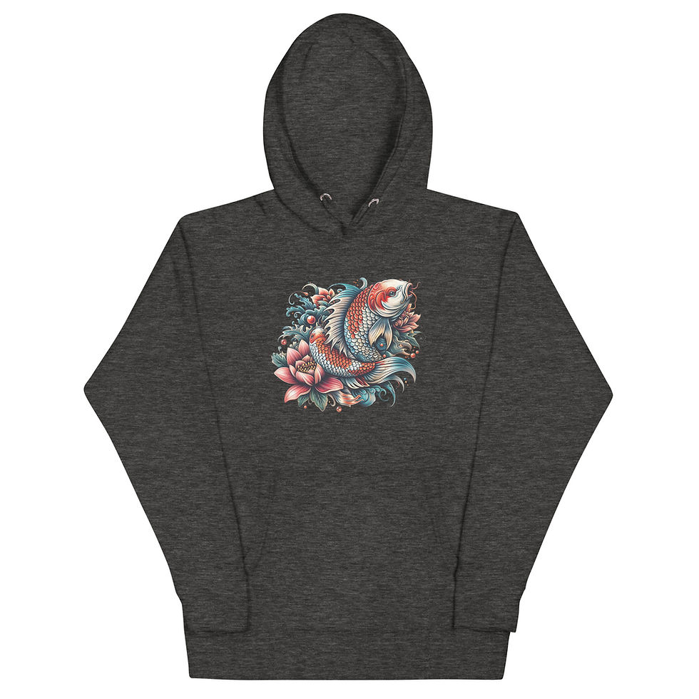Miniaturbild: Hoodie Koi Fisch 2