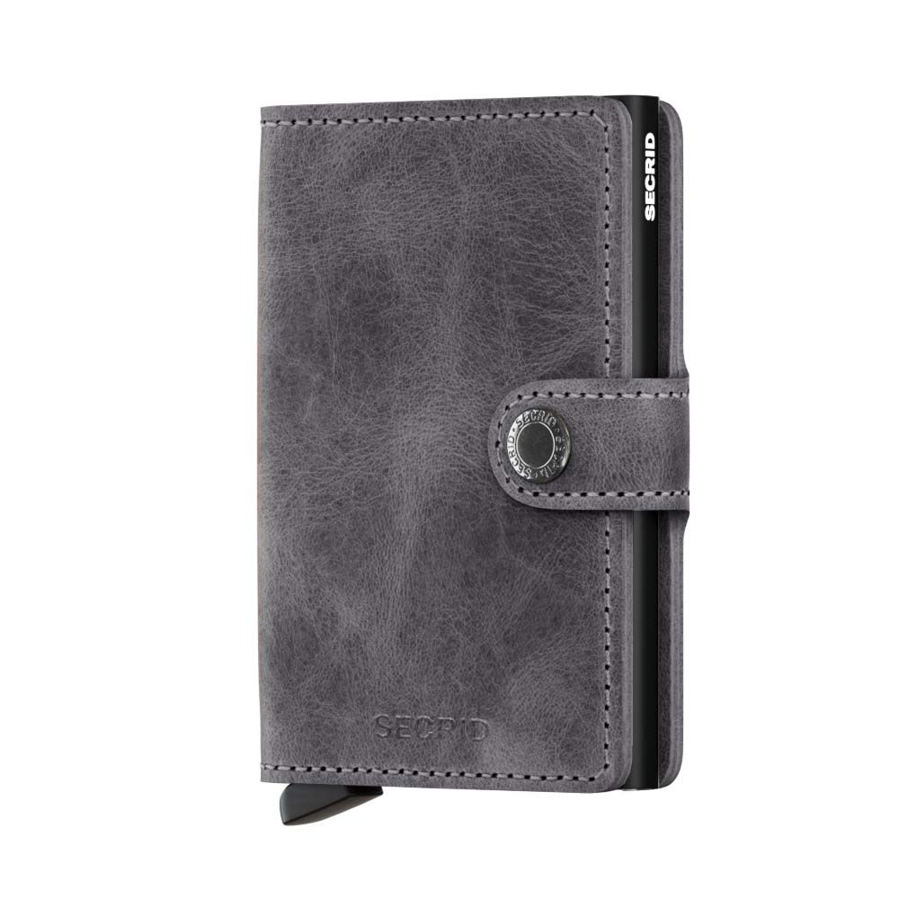 SECRID Miniwallet Vintage grey | black