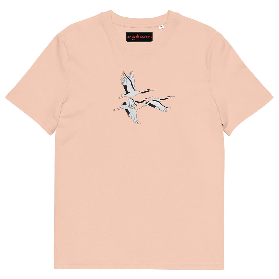 Miniaturbild: Bio-Baumwoll T-Shirt Kraniche