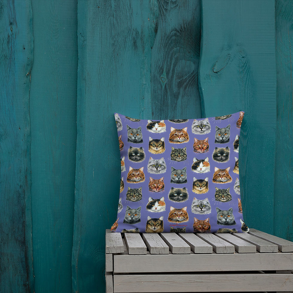 Thumbnail: Deco Cushion Cats