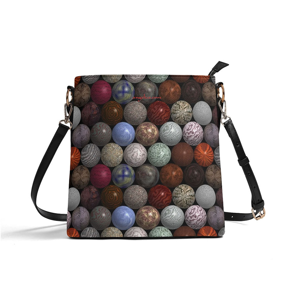 Beuteltasche Murmeln