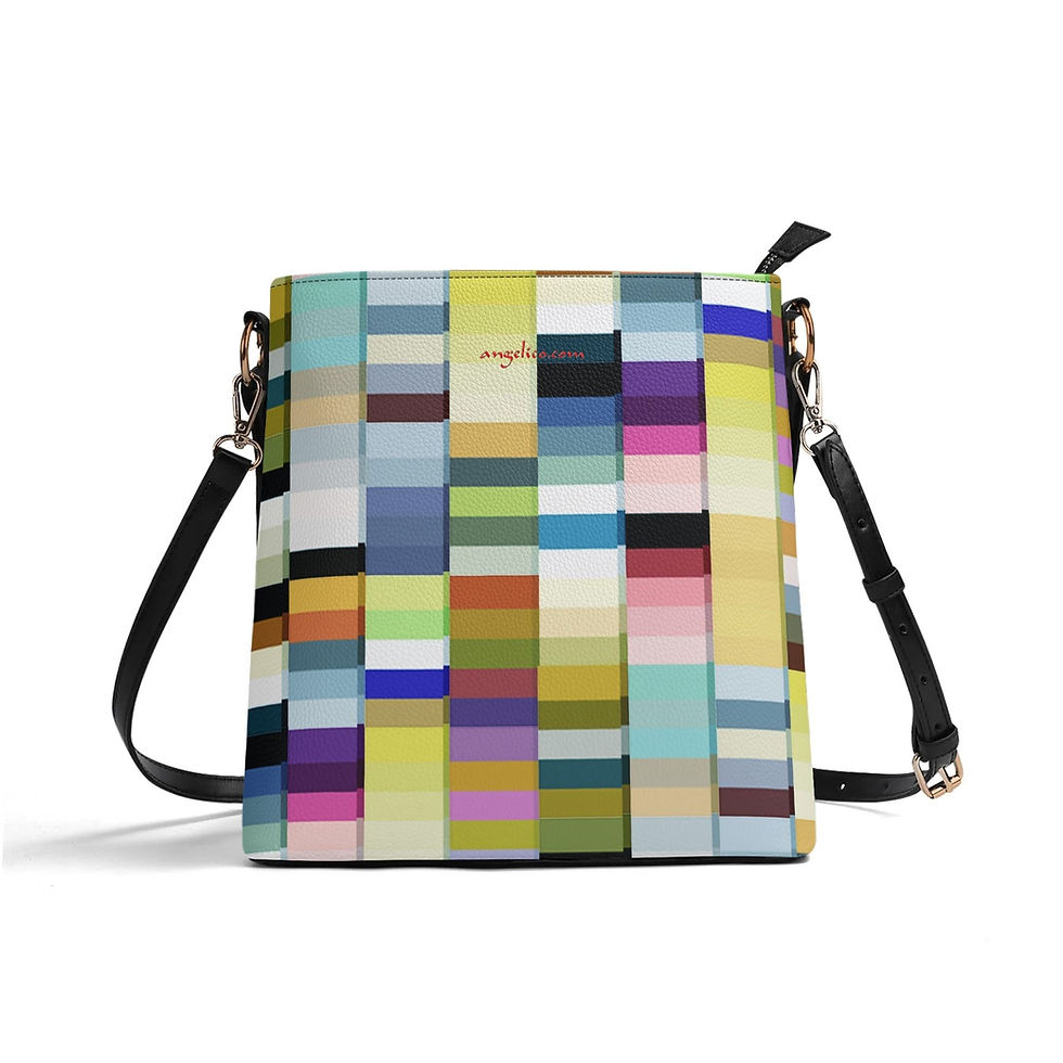 Beuteltasche Kleine Farbfelder