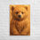Miniaturbild: Wandbild Honigbär