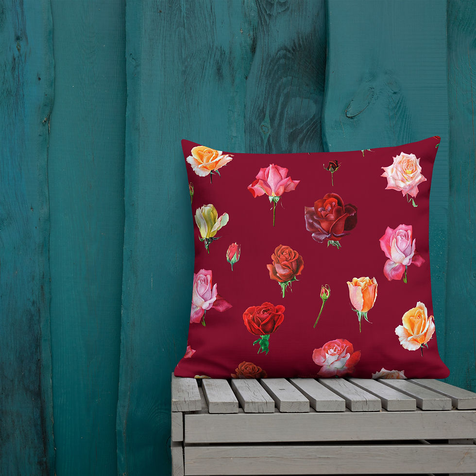 Thumbnail: Deco Cushion Roses