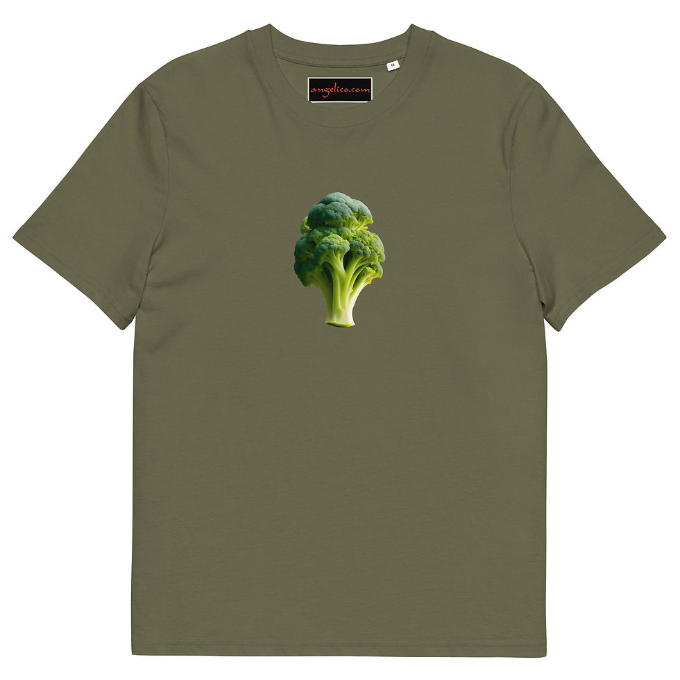 Thumbnail: Organic Cotton T-Shirt Broccoli