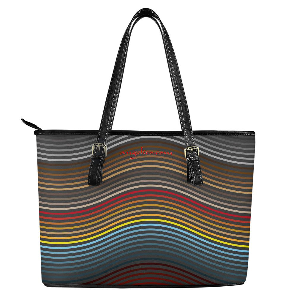 Shopper Wellen multicolor