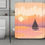 Thumbnail: Duschvorhang Segelboot pastell