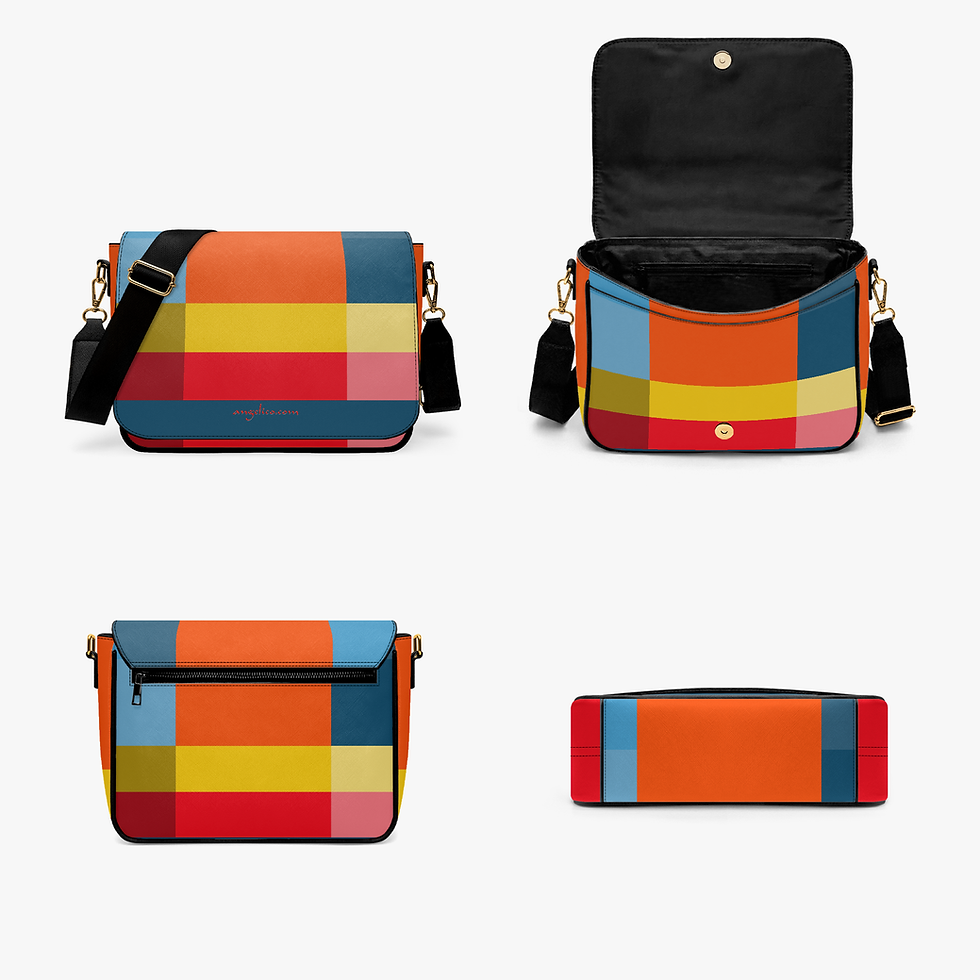 Thumbnail: Schultertasche Architekt orange
