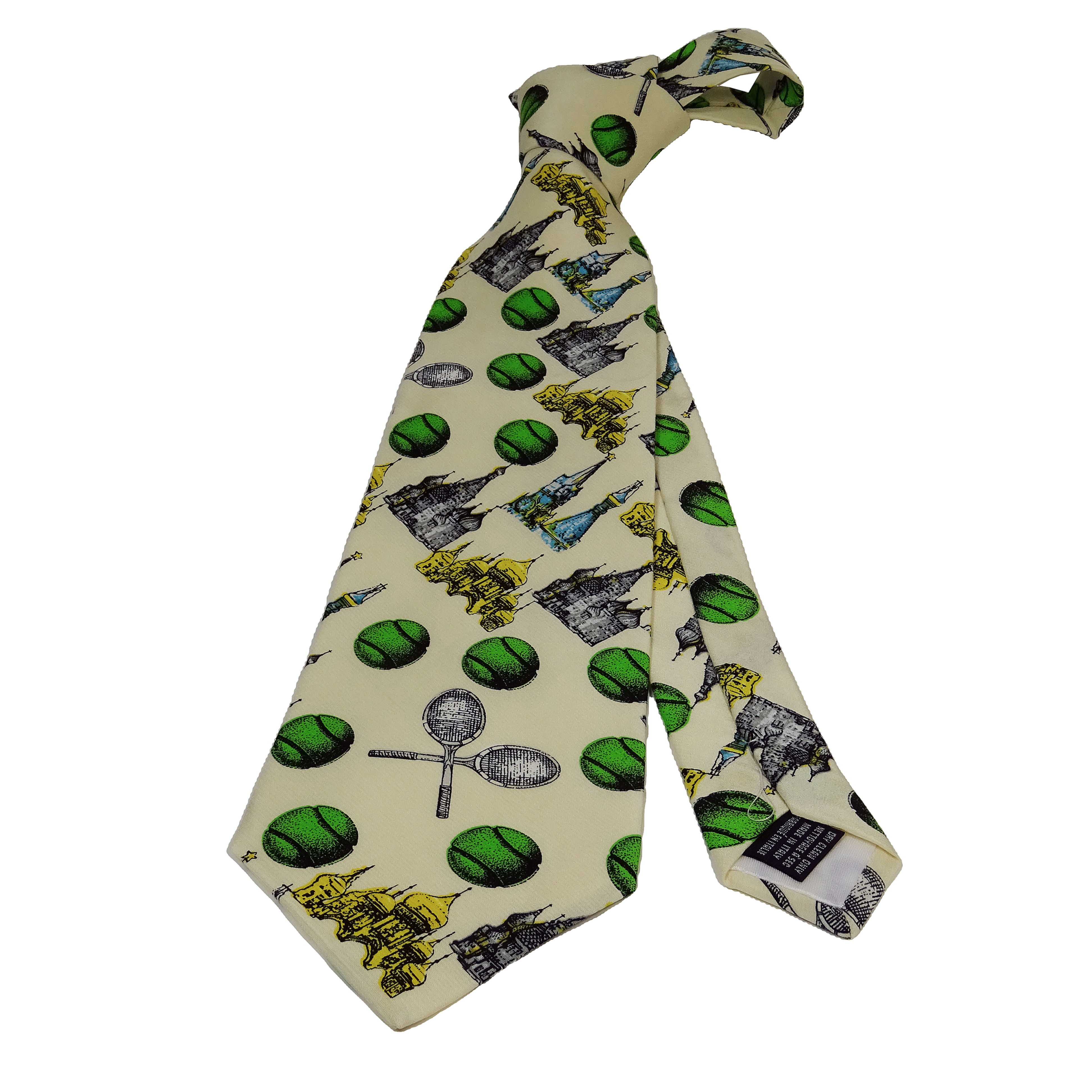 Silk Tie Tennis Kremlin Cup