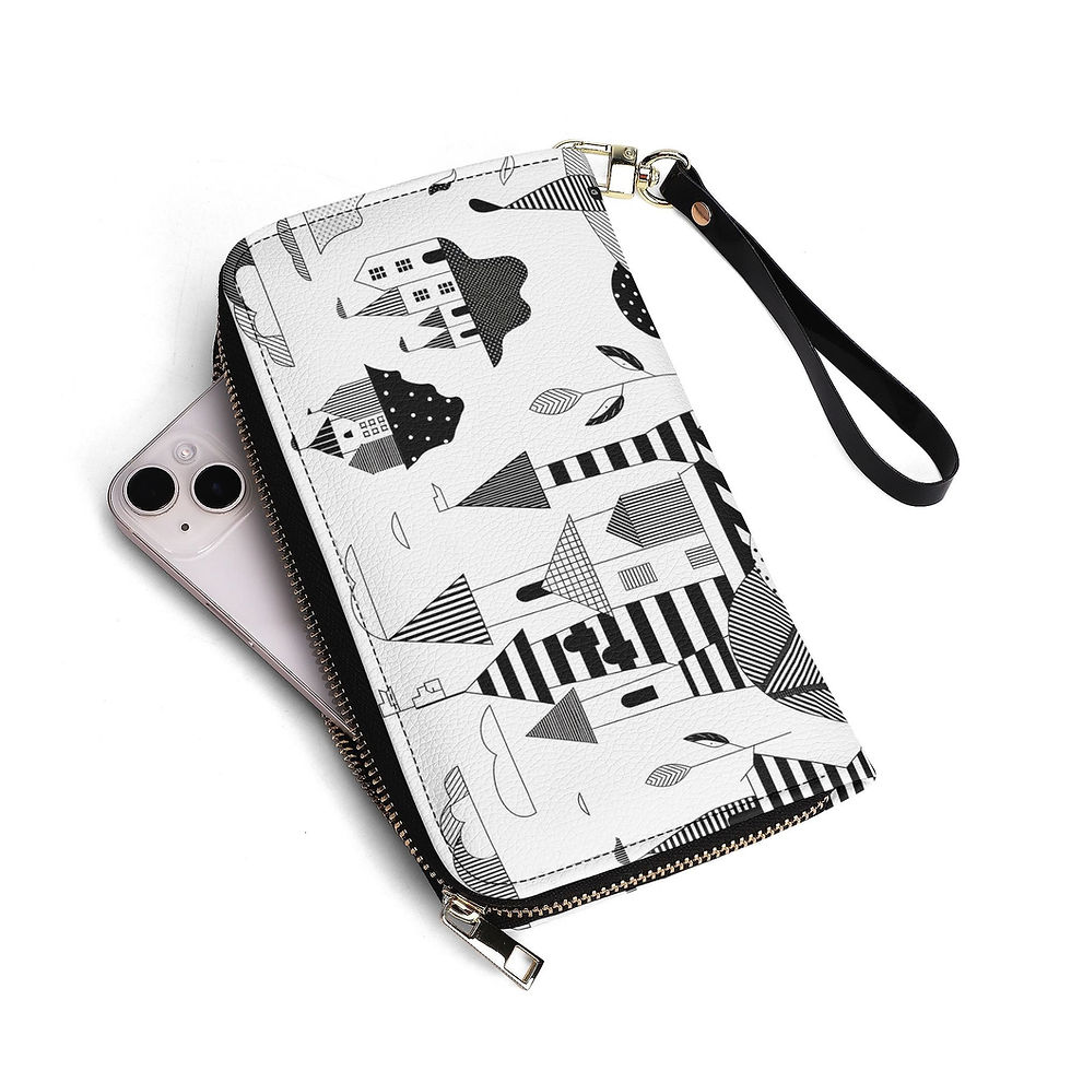 Thumbnail: Brieftasche ZIP Luftschlösser