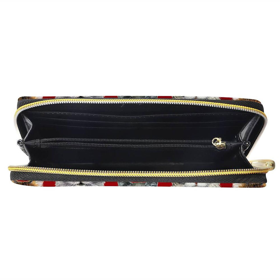 Thumbnail: Long Zipper Wallet Cats