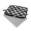 Miniaturbild: Laptop-Tablet Hülle Metall-Reflex schwarz-weiss
