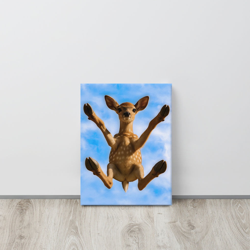 Miniaturbild: Wandbild Reh