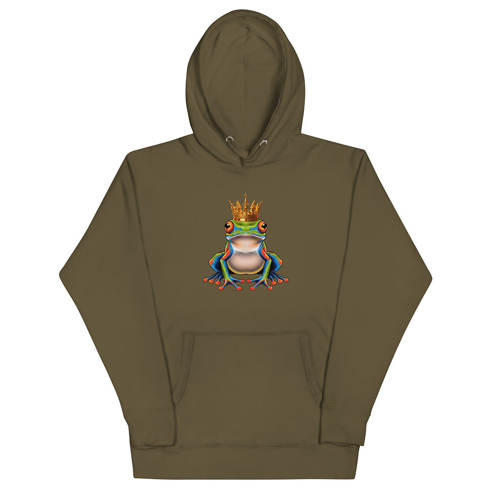 Miniaturbild: Hoodie Froschkönig