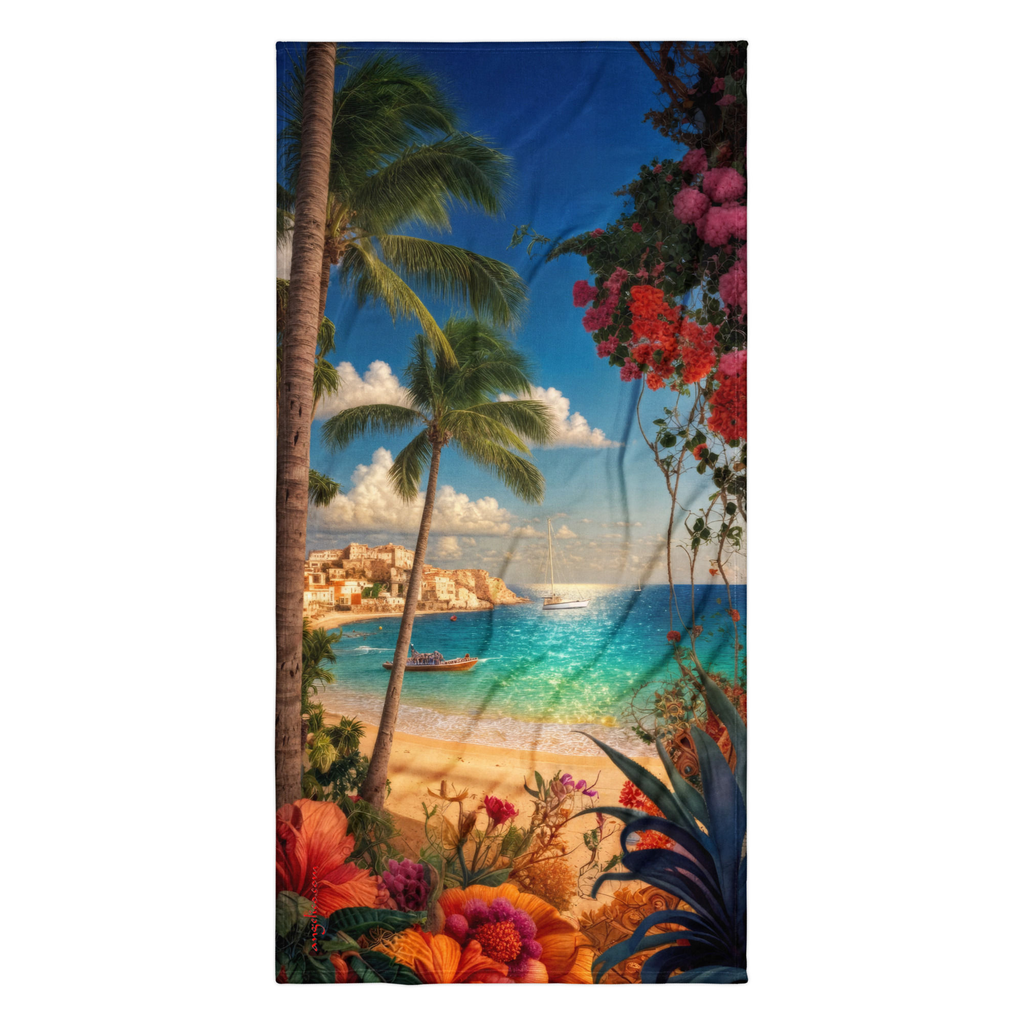 Strandtuch Die Insel