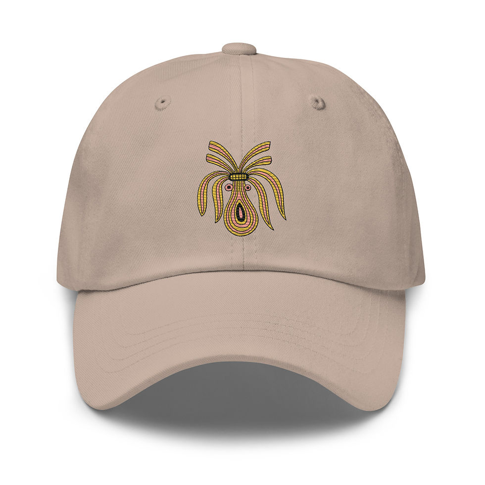 Miniaturbild: Baseball Cap Rapa Nui Tintenfisch