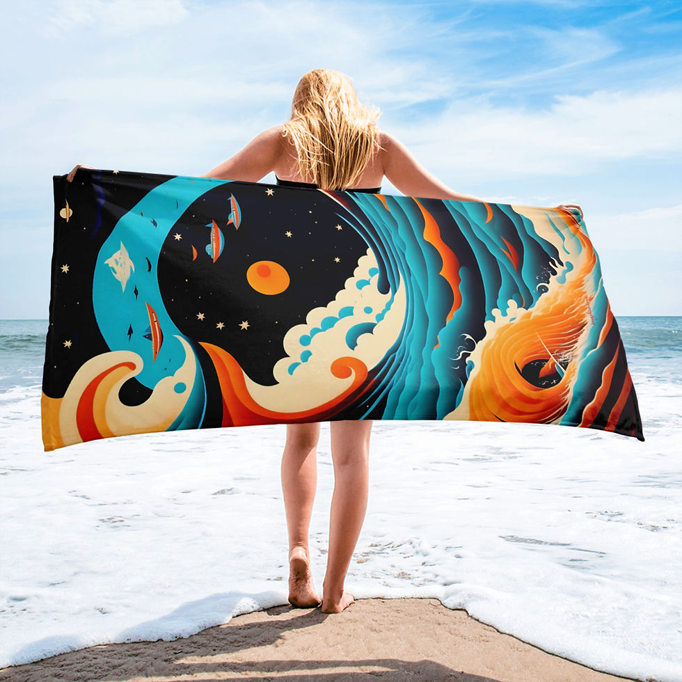 Thumbnail: Beach Towel Waves