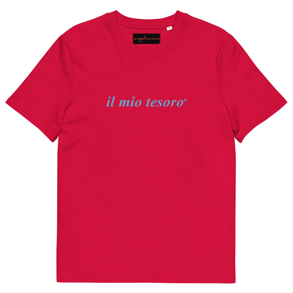 Miniaturbild: Bio-Baumwoll T-Shirt il mio tesoro