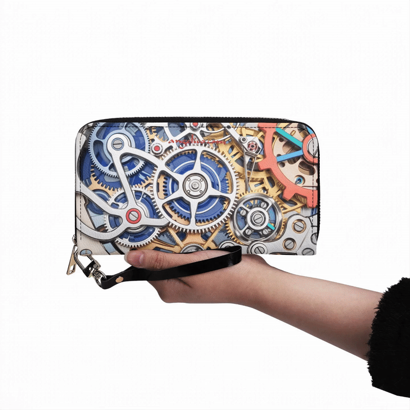 Brieftasche ZIP Uhrwerk.gif