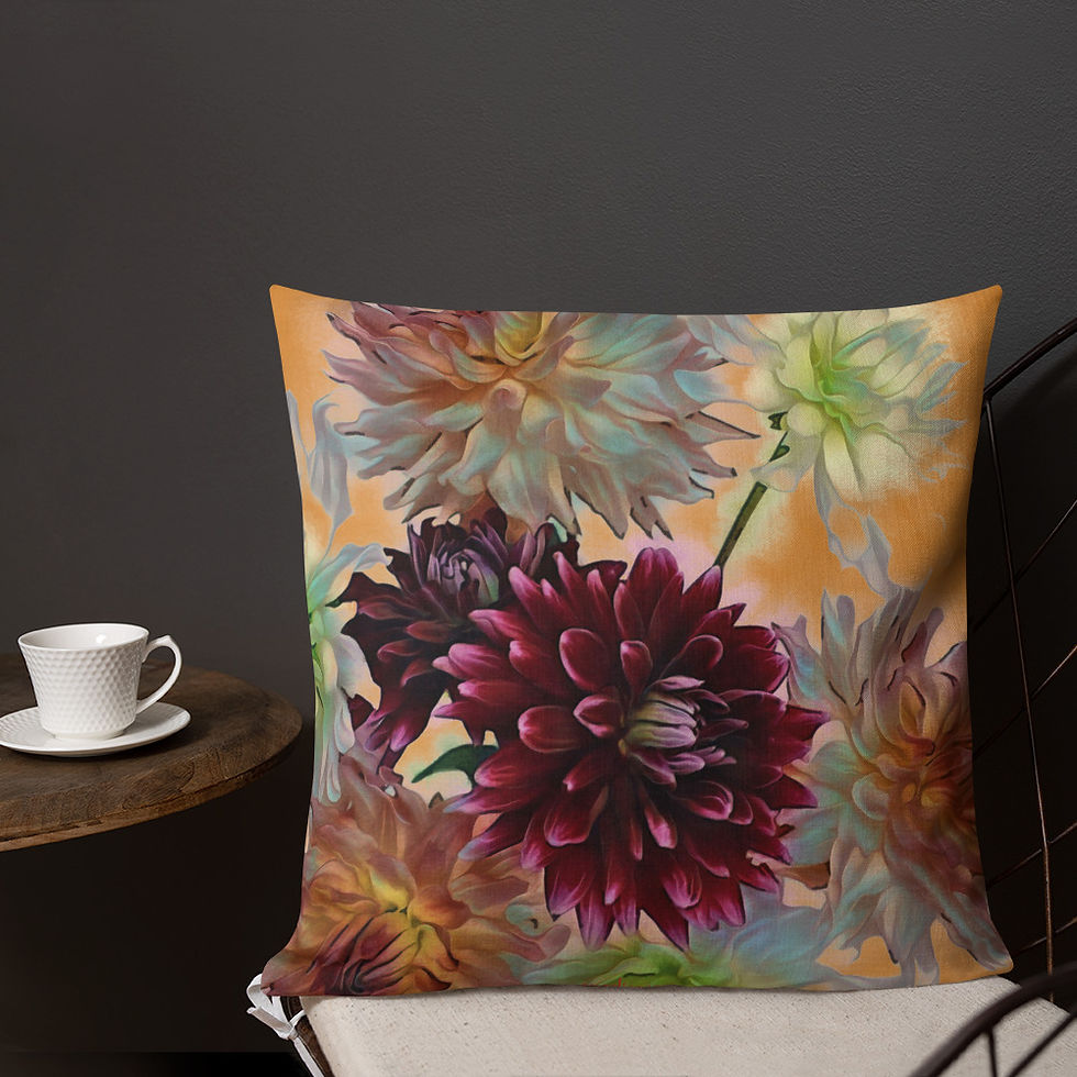 Thumbnail: Deco Cushion Dahlia