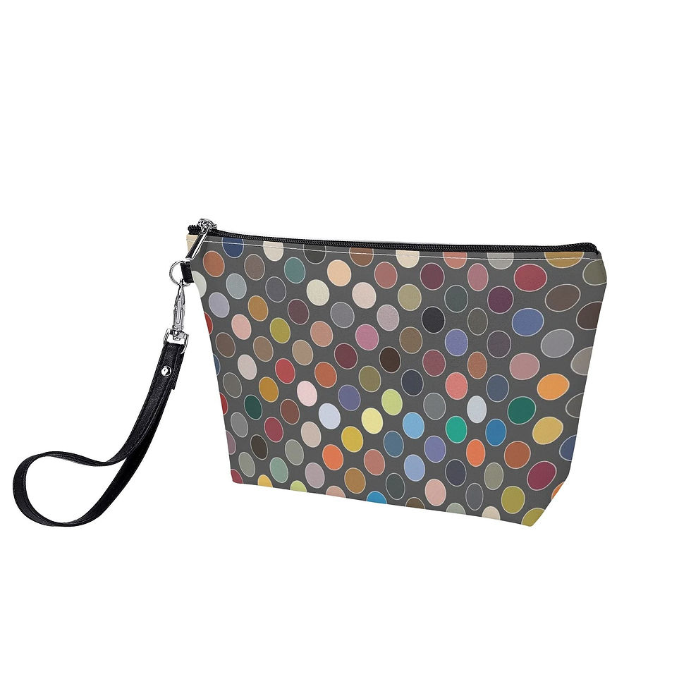 Thumbnail: Kosmetiktasche Tupfen multicolor