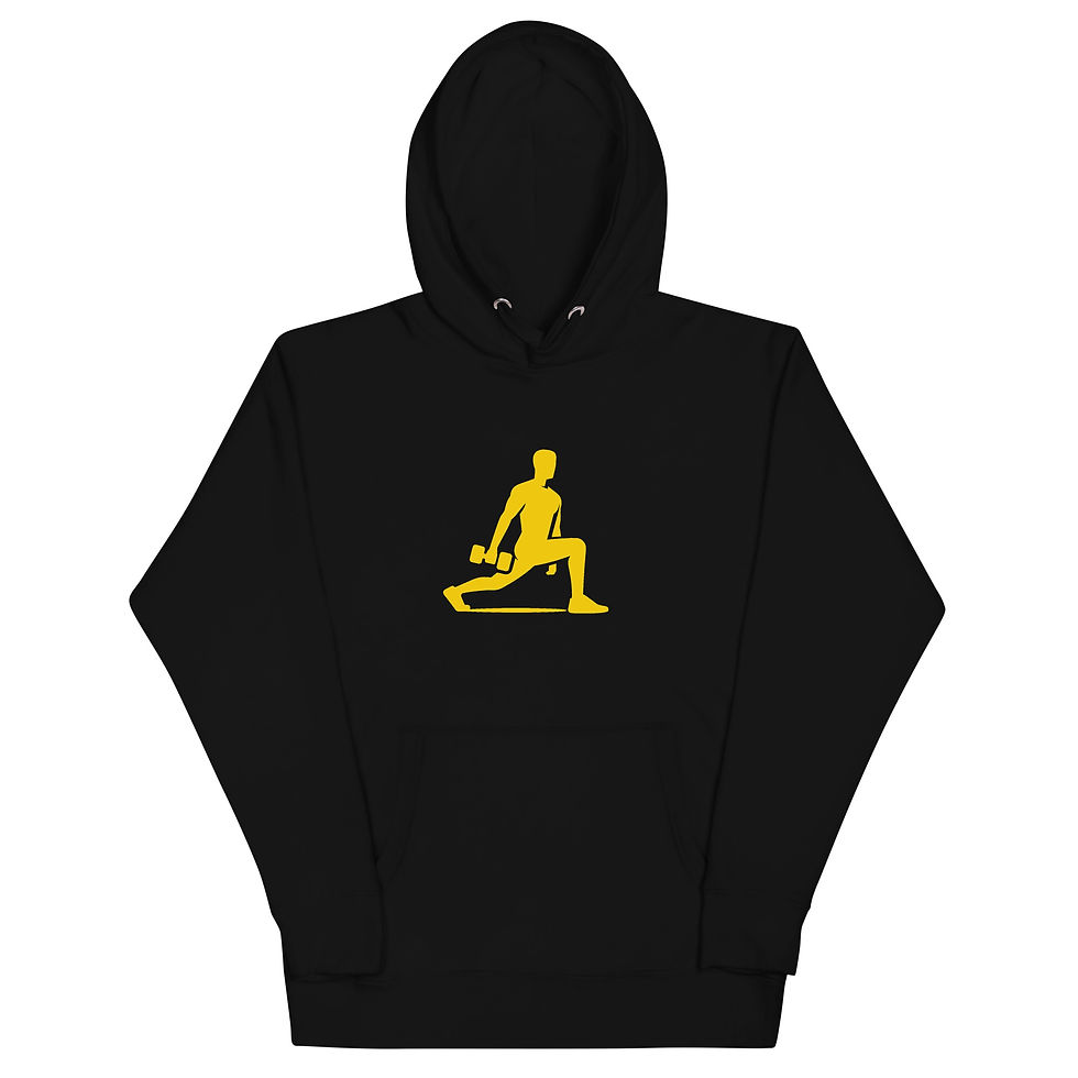 Miniaturbild: Hoodie Sport gelb