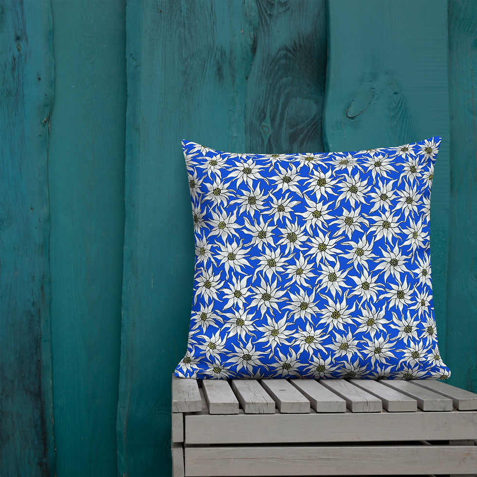 Thumbnail: Deco Cushion Edelweiss