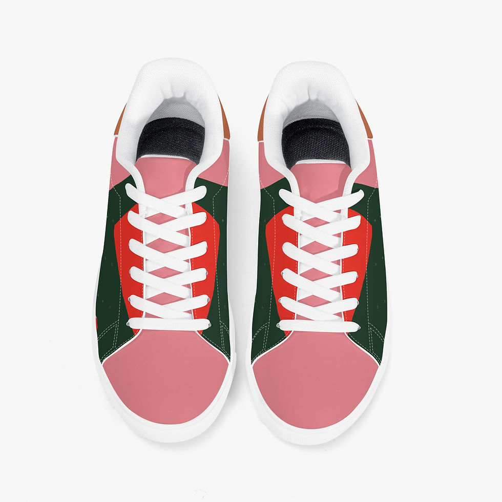 Miniaturbild: Sneakers Damen Basic2 Multicolor rot