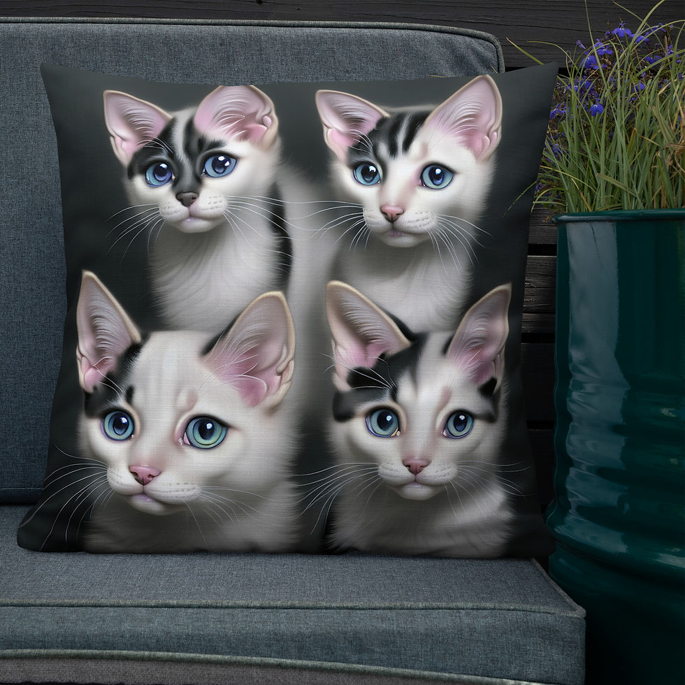 Thumbnail: Deco Cushion Kitten