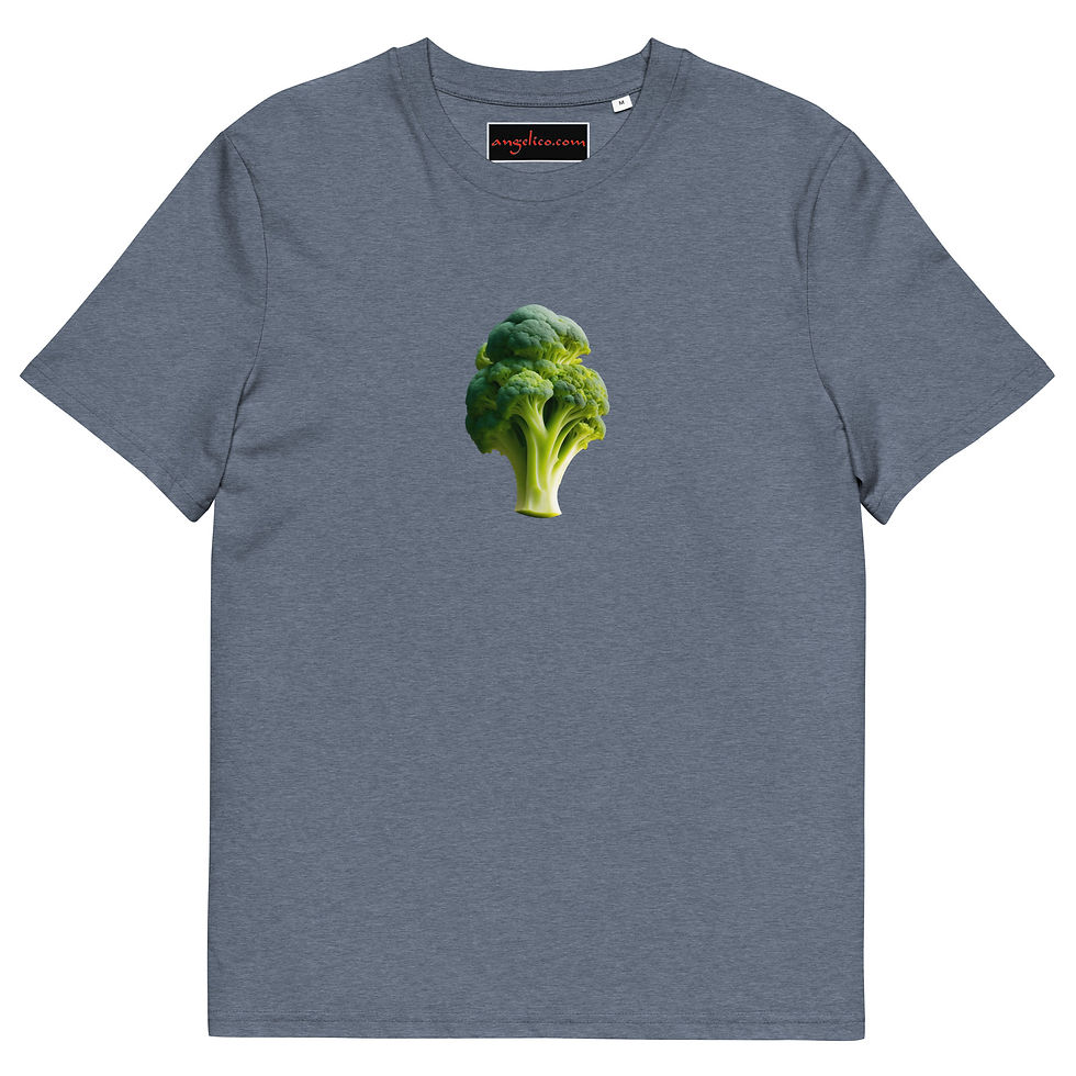 Thumbnail: Organic Cotton T-Shirt Broccoli
