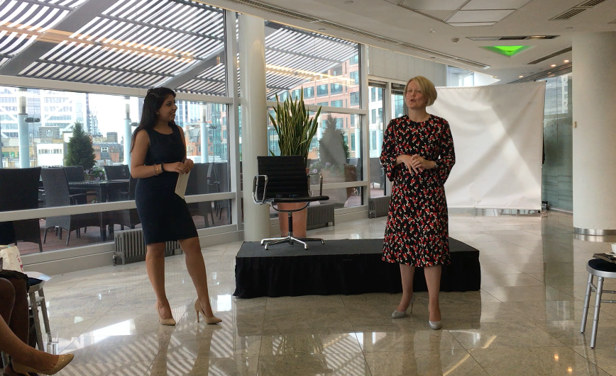 Interviewing the first female to lead a major UK bank, Alison Rose (CEO of RBS)