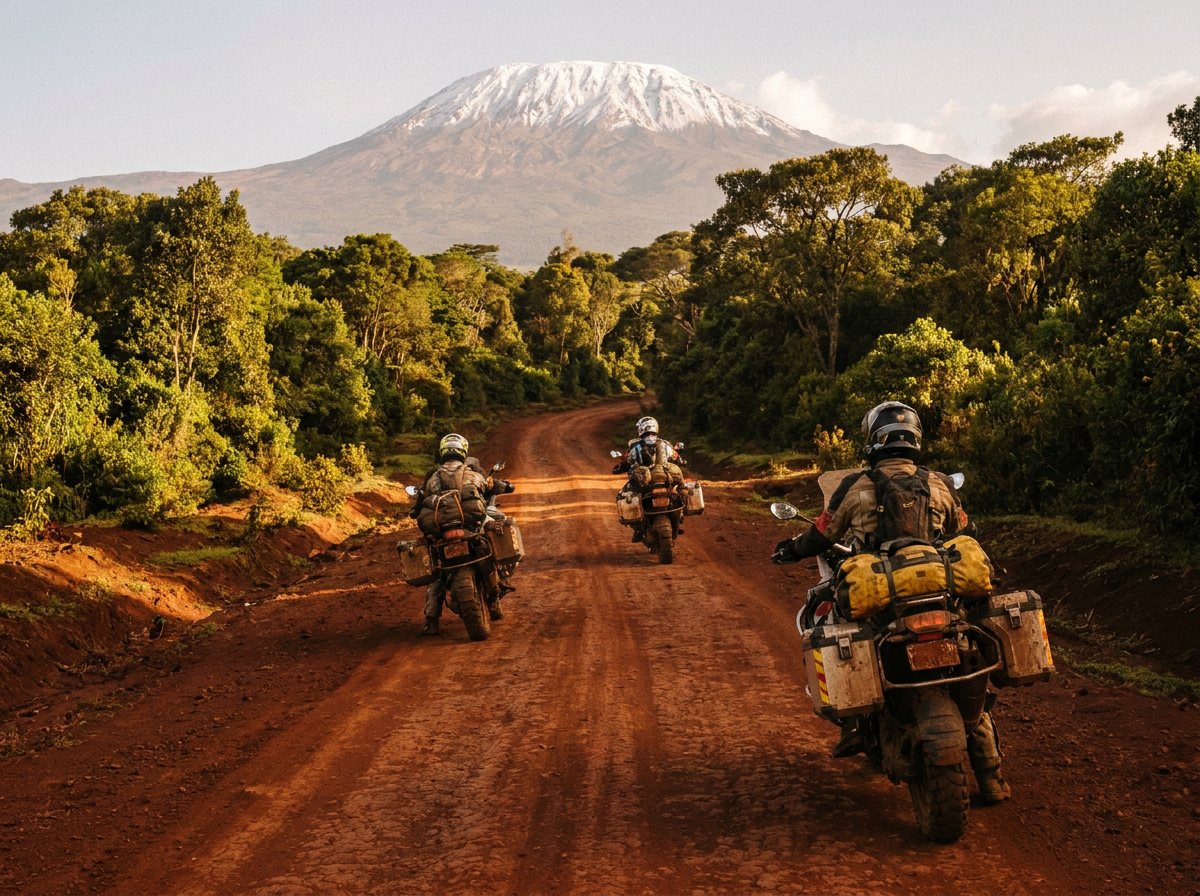 Mt. Kenya Foothills — Nairobi → Nanyuki → Timau → Meru forest tracks → Nairobi