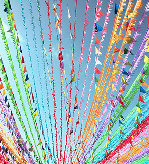 Colorful Festival Bunting