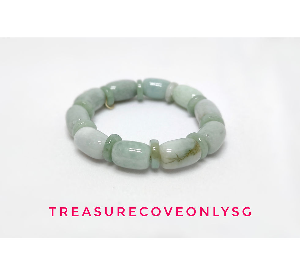 Thumbnail: Landscape Scenery Type 'A' Jadeite Bracelet