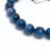 Thumbnail: Natural Kyanite Round Bracelet - High Quality