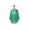 Thumbnail: Natural Malachite s925 Silver Pendant
