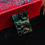 Thumbnail: Natural Jadeite Jade Type 'A' Dark Flower-Green Pig Pendant 翡翠A货深花青生肖猪牌